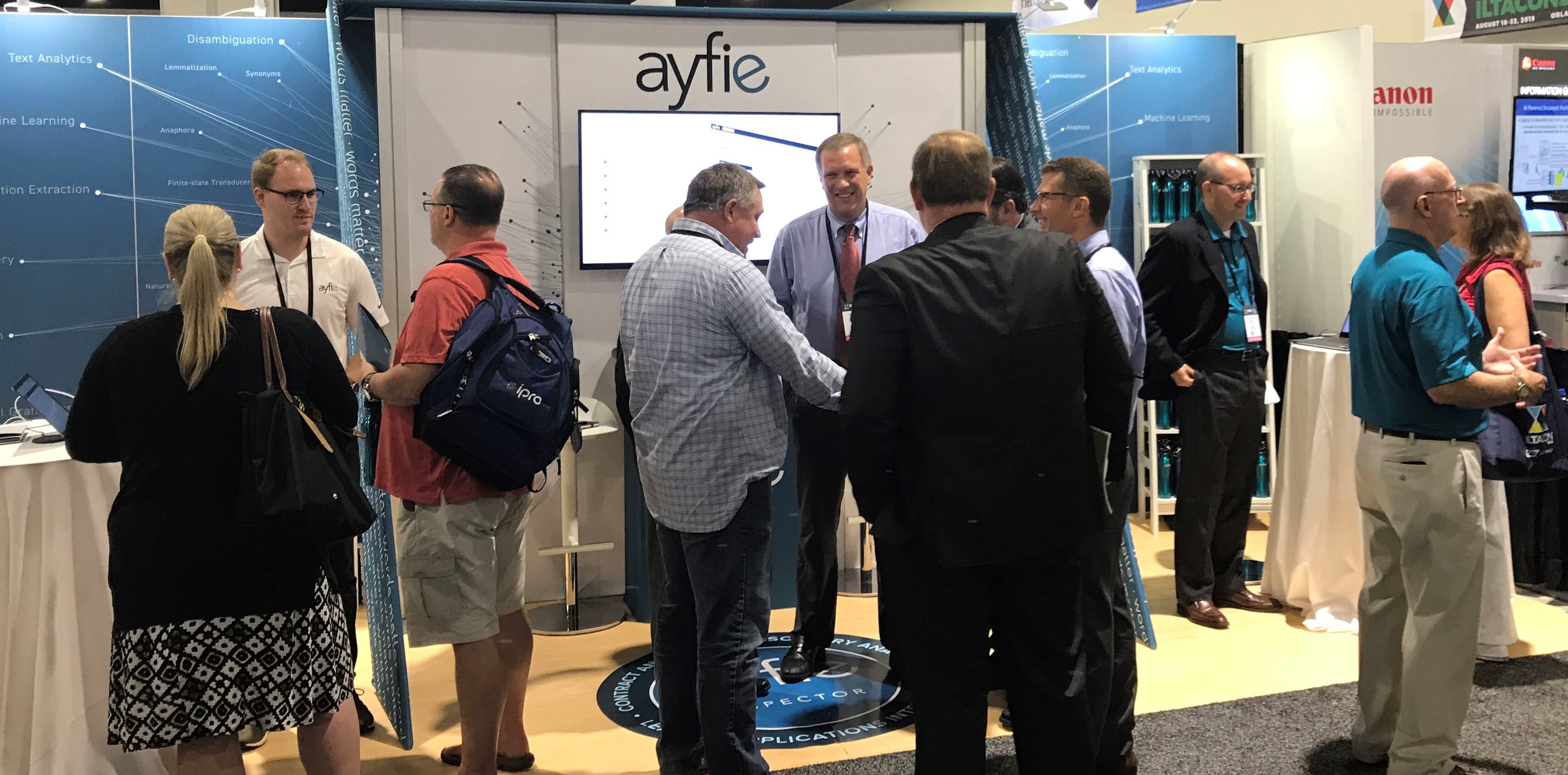 ayfie booth ILTACON